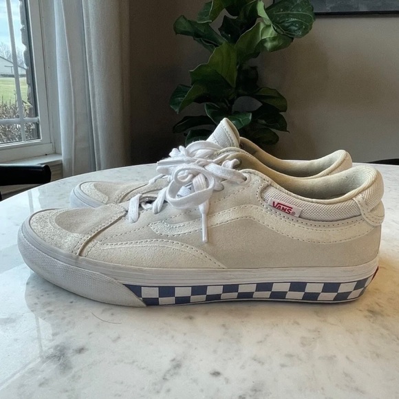 Size 7 Mens- VANS TNT Advanced Prototype Marshmallow Checkerboard - Picture 3 of 8